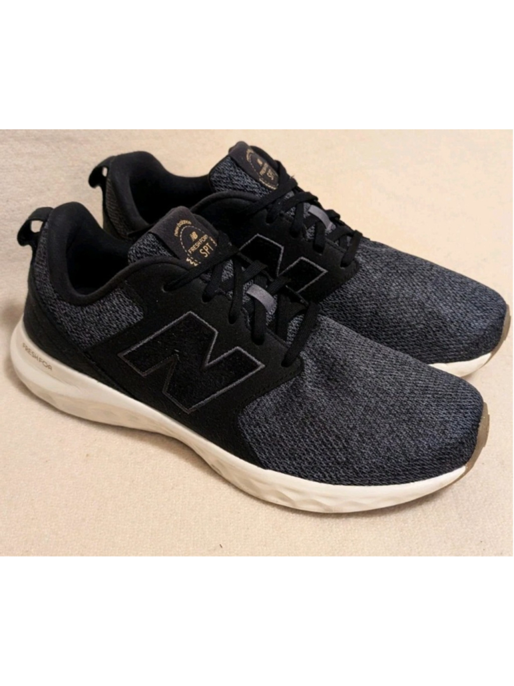 New Balance Fresh Foam SPT Lux V4 Phantom/Black US Men's Size 10.5 F107